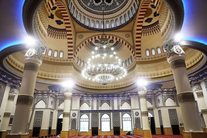 Mosque interior in Dubai